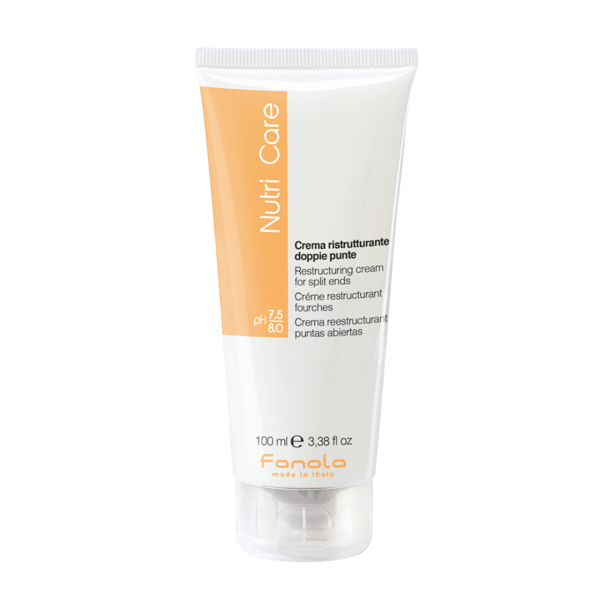 Крем для волосся Fanola Nutri Care Restructuring Cream for Split Ends для посічених кінчиків, 100 мл